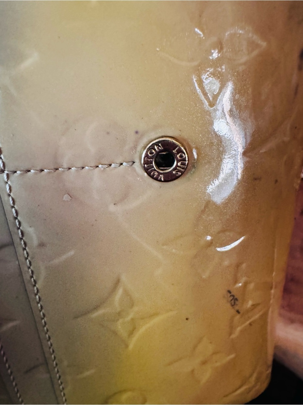 Louis Vuitton Monogram Vernis Portefeiulle Sarah Long Bifold converted 2014 - Picture 16 of 17